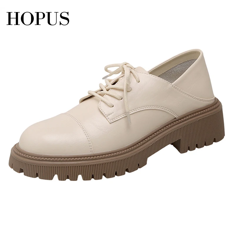 HOPUS Shoes For Women 2022 New British Style Elegant Leather Heels Breathable Fashion Japanese Lace-up Elegant Platform Shoes
HOPUS Shoes For Women 2022 New British Style Elegant Leather Heels Breathable Fashion Japanese Lace-up Elegant Platform Shoes