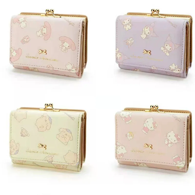 Sanrio плюшевый Kuromi My Melody Pompompurin мультяшный милый Pu короткий секционный 2 складной кошелек аниме плюшевые игрушки для девочек подарок на день р...
Sanrio плюшевый Kuromi My Melody Pompompurin мультяшный милый Pu короткий секционный 2 складной кошелек аниме плюшевые игрушки для девочек подарок на день р...
