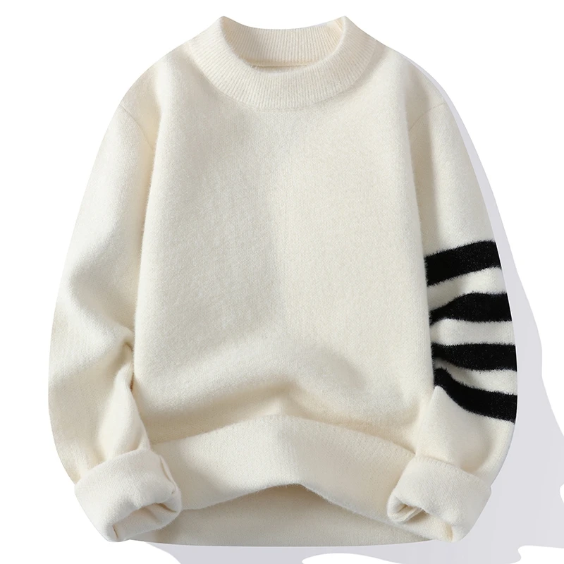 2023 New Autumn Winter Men's High Quality Pullover Men's Thickened Warm Sweater Men Fashion Long Sleeve Sweater Size M-3XL
2023 New Autumn Winter Men's High Quality Pullover Men's Thickened Warm Sweater Men Fashion Long Sleeve Sweater Size M-3XL