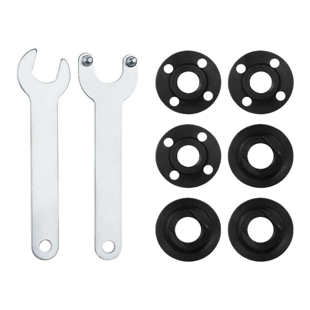 8pcs Angle Wrench 5/8-11 Flange Wrench Spanner Metal Lock Nut Thread Replace For Angle Grinder Flange Nut Set Hand Tool
8pcs Angle Wrench 5/8-11 Flange Wrench Spanner Metal Lock Nut Thread Replace For Angle Grinder Flange Nut Set Hand Tool