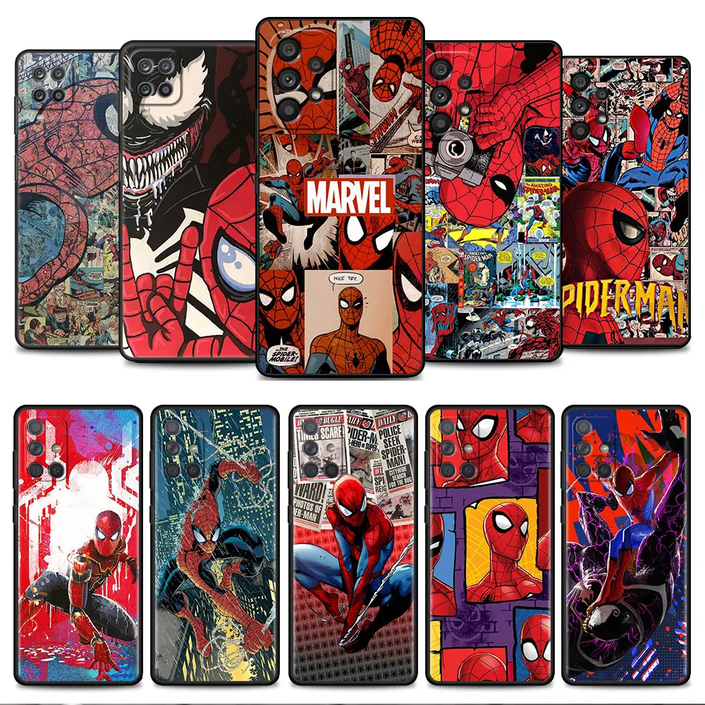 Case For Samsung Galaxy A52 A12 A51 A53 A33 A71 A32 A31 A21 A01 A11 A22 Black TPU Phone Shell Spider Man Hero
Case For Samsung Galaxy A52 A12 A51 A53 A33 A71 A32 A31 A21 A01 A11 A22 Black TPU Phone Shell Spider Man Hero