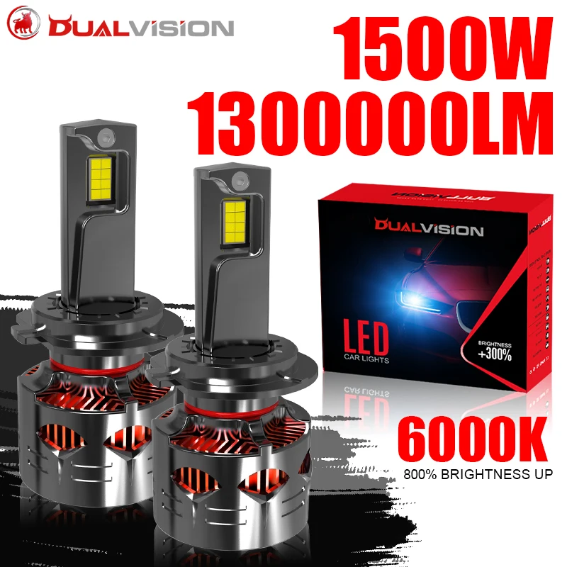 Dualvision K5C H7 Светодиодная фара 1500 Вт 1300000LM Canbus H4 H11 H1 9012 HIR2 9005 HB3 9006 HB4 H8 H9 Hi/Lo Beam CSP Чипы Противотуманная фара
Dualvision K5C H7 Светодиодная фара 1500 Вт 1300000LM Canbus H4 H11 H1 9012 HIR2 9005 HB3 9006 HB4 H8 H9 Hi/Lo Beam CSP Чипы Противотуманная фара