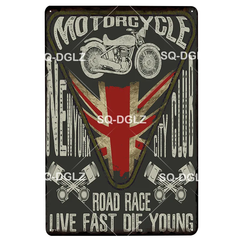 NEW YORK Motorcycle Metal Sign Plaque Metal Vintage Decor Pub Bar Decoration Tin Sign Plate Posters Home Decor Metal Painting
NEW YORK Motorcycle Metal Sign Plaque Metal Vintage Decor Pub Bar Decoration Tin Sign Plate Posters Home Decor Metal Painting