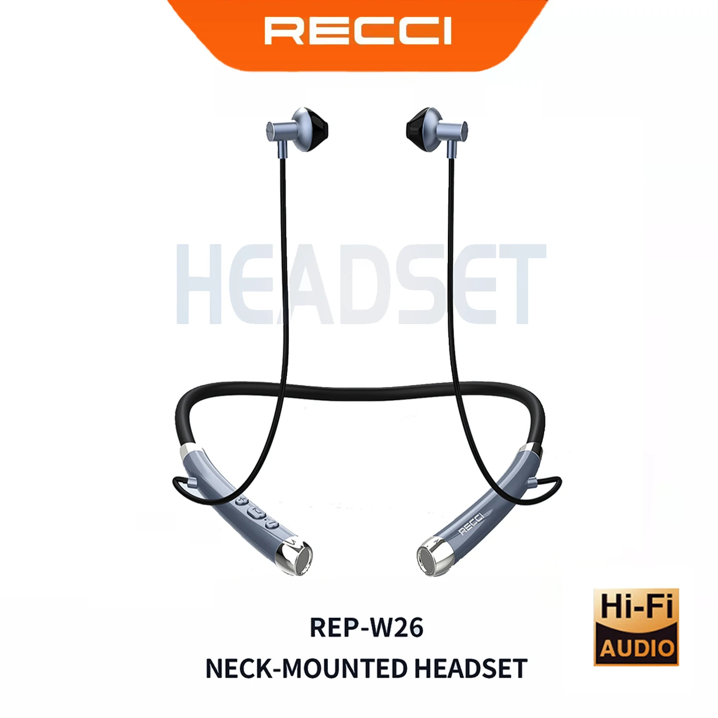 Recci W26 шейные Bluetooth-наушники, спортивные наушники, HiFi-звук, беспроводная гарнитура
Recci W26 шейные Bluetooth-наушники, спортивные наушники, HiFi-звук, беспроводная гарнитура