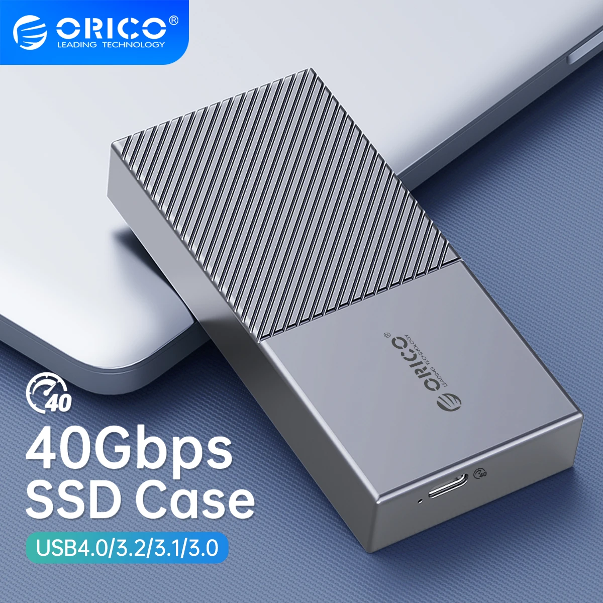 ORICO USB4 NVMe SSD корпус 40 Гбит/с PCIe3.0x4 алюминиевый M.2 чехол совместим с Thunderbolt 3 4 USB3.2 USB 1
