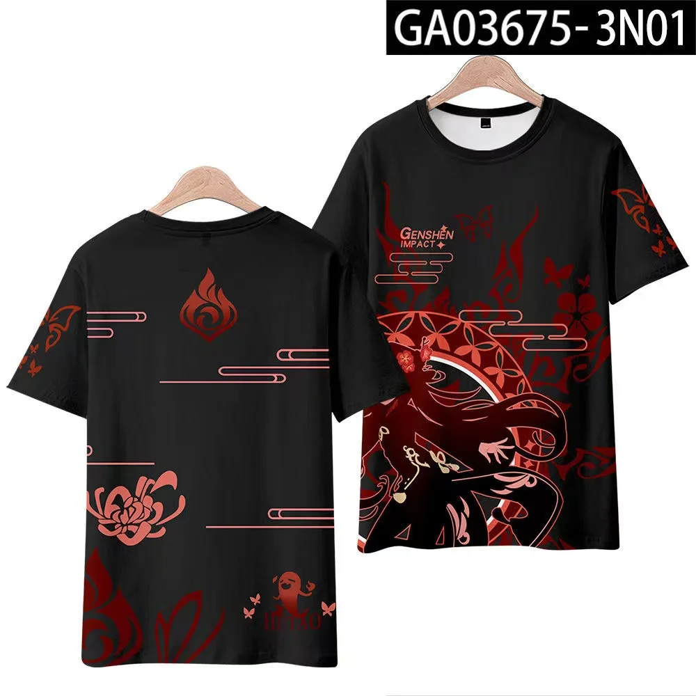 Hot Sale 3D Genshin Impact T Shirt Men Women Unisex Tops Fashion Kids Summer t-Shirt Casual Boys Girls Hip Hop Comic Tees
Hot Sale 3D Genshin Impact T Shirt Men Women Unisex Tops Fashion Kids Summer t-Shirt Casual Boys Girls Hip Hop Comic Tees