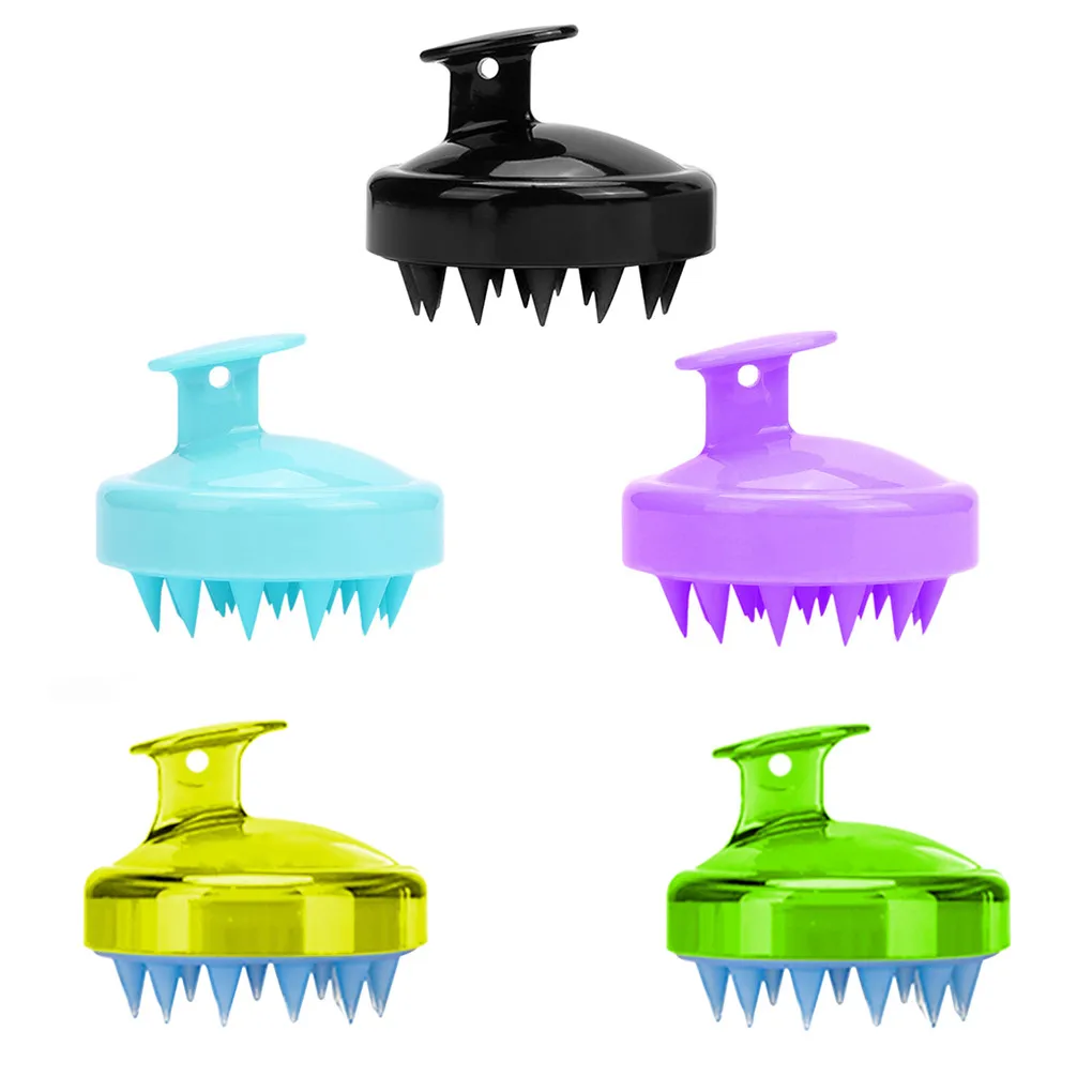 New Portable Wet And Dry Scalp Massage Brush Head Cleaning Adult Soft Household Bath Silicone Shampoo Brush Massage Comb
New Portable Wet And Dry Scalp Massage Brush Head Cleaning Adult Soft Household Bath Silicone Shampoo Brush Massage Comb