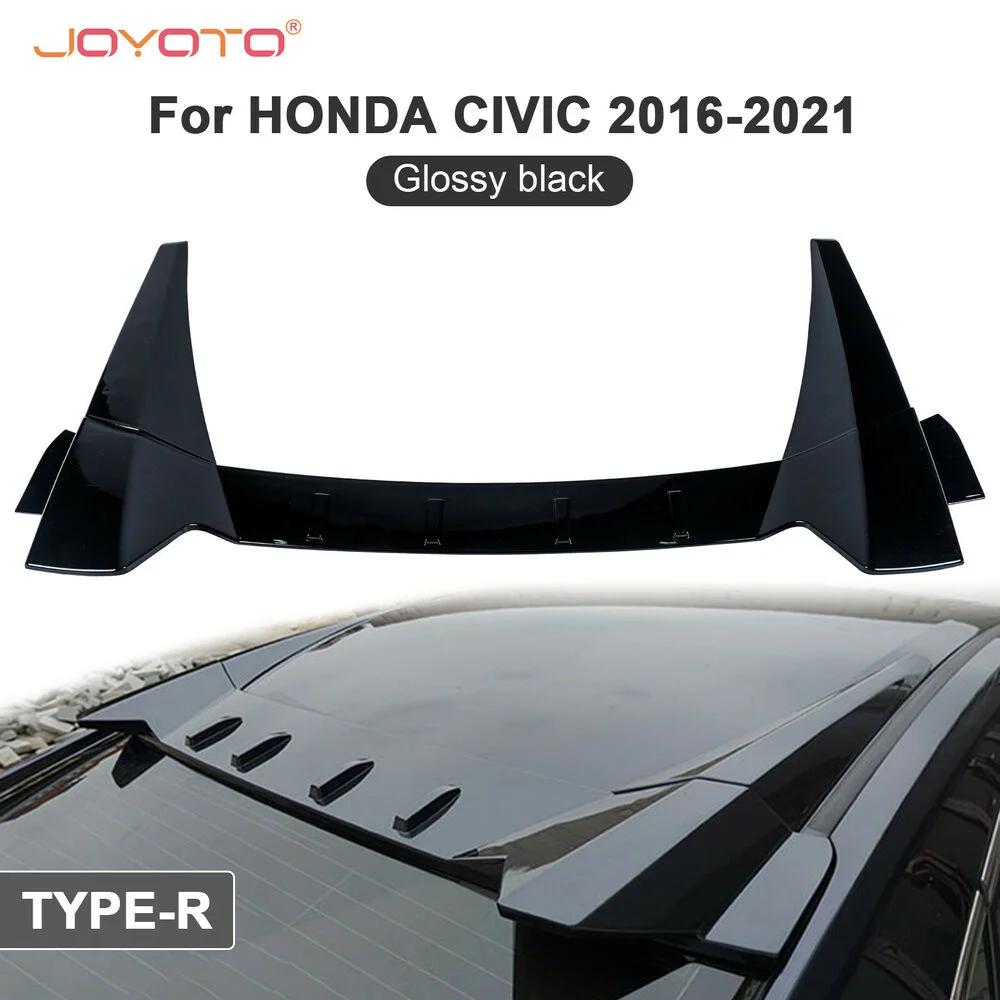 Window Rear Roof Spoiler Fit for Honda Civic 2016-2021 Glossy Black R Style
Window Rear Roof Spoiler Fit for Honda Civic 2016-2021 Glossy Black R Style