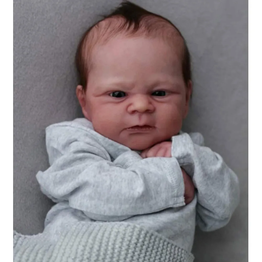 ADFO 17 Inches Elijah DIY Blank Kits Reborn Baby Dolls Soft Vinyl Unpainted Unfinished Parts LoL Handmade Gifts Dolls For Girls
ADFO 17 Inches Elijah DIY Blank Kits Reborn Baby Dolls Soft Vinyl Unpainted Unfinished Parts LoL Handmade Gifts Dolls For Girls