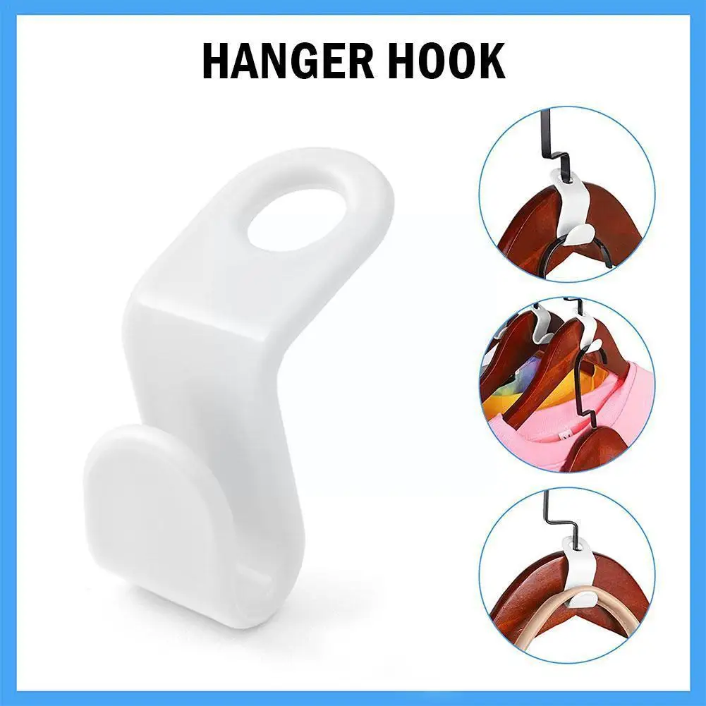 Transparent Hanger Connection Hook Can Be Superimposed Storage Space Clothes Wardrobe Household Hook Hanger Multi-functiona E6k9
Transparent Hanger Connection Hook Can Be Superimposed Storage Space Clothes Wardrobe Household Hook Hanger Multi-functiona E6k9