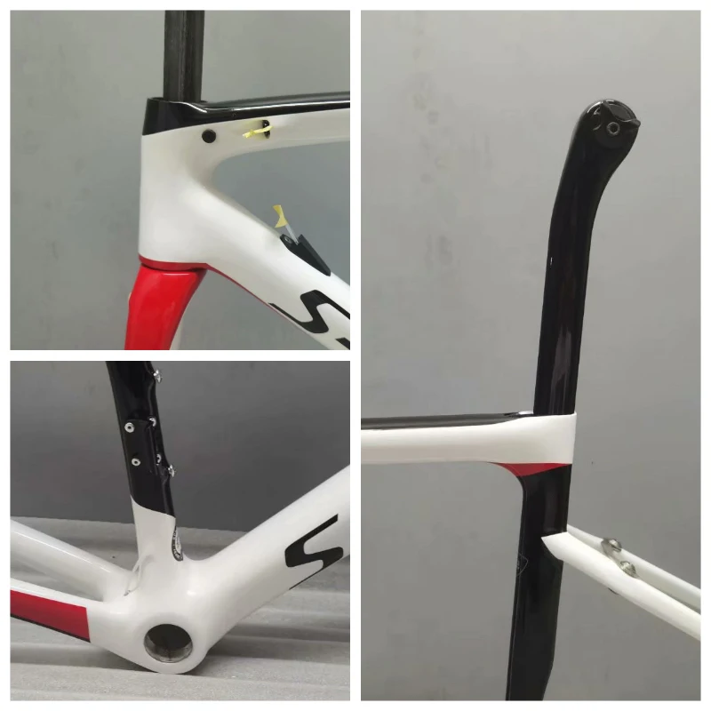SL6 T1100 Full Carbon Road Bike Frame With Fork Seatpost V Brake Frame BSA&BB30&PF30
SL6 T1100 Full Carbon Road Bike Frame With Fork Seatpost V Brake Frame BSA&BB30&PF30