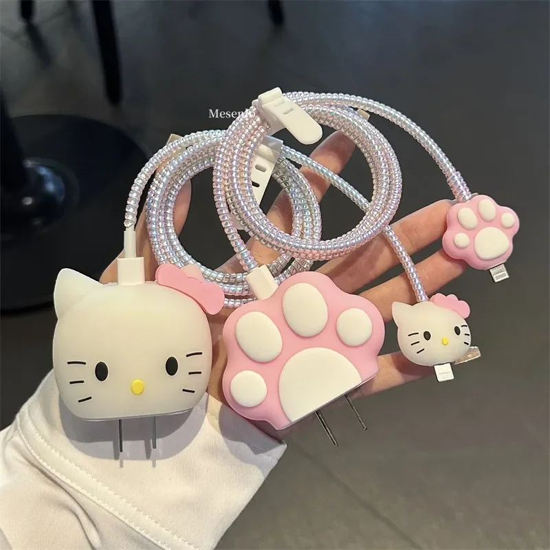 Kawaii Sanrioes Hello Kittys Melody Cartoon Charger Protector Cover 18/20W Kuromi Lotso Iphone Cable Protective Sleeve Cute Gift
Kawaii Sanrioes Hello Kittys Melody Cartoon Charger Protector Cover 18/20W Kuromi Lotso Iphone Cable Protective Sleeve Cute Gift