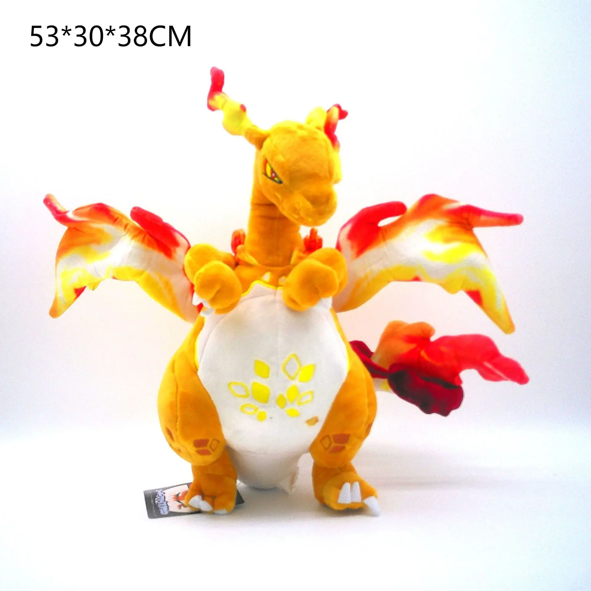 38cm New Pokemon Plush Dolls Super Gigantamax Charizard 15 Inch Dinosaur Plush Toy Throw Pillow Peluches Decoration Gifts Kids
38cm New Pokemon Plush Dolls Super Gigantamax Charizard 15 Inch Dinosaur Plush Toy Throw Pillow Peluches Decoration Gifts Kids