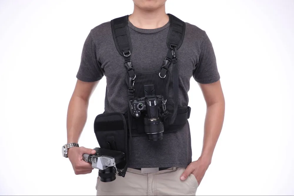 Переносной нагрудный жилет для камер Canon Nikon Sony Pentax DSLR |