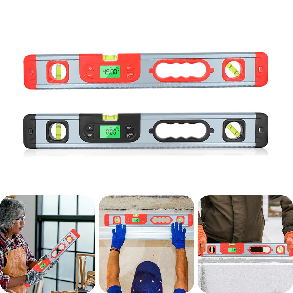 2PCS New Digital Protractor Angle Finder Level Measuring Instruments Tool 360 Degree Inclinometer LCD Slope Level Ruler Test
2PCS New Digital Protractor Angle Finder Level Measuring Instruments Tool 360 Degree Inclinometer LCD Slope Level Ruler Test