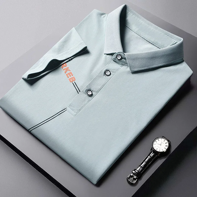Ice cotton summer polo shirt short-sleeved casual men's half-sleeved shirt youth lapel light business embroidered clothes men
Ice cotton summer polo shirt short-sleeved casual men's half-sleeved shirt youth lapel light business embroidered clothes men