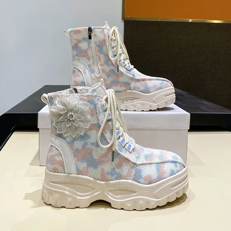 Women Thick Sole Wedge Boots Women's 2022 Thick Sole Vulcanized Shoes Ladies Casual Shoes Outdoor Trend Color Women Boots
Women Thick Sole Wedge Boots Women's 2022 Thick Sole Vulcanized Shoes Ladies Casual Shoes Outdoor Trend Color Women Boots
