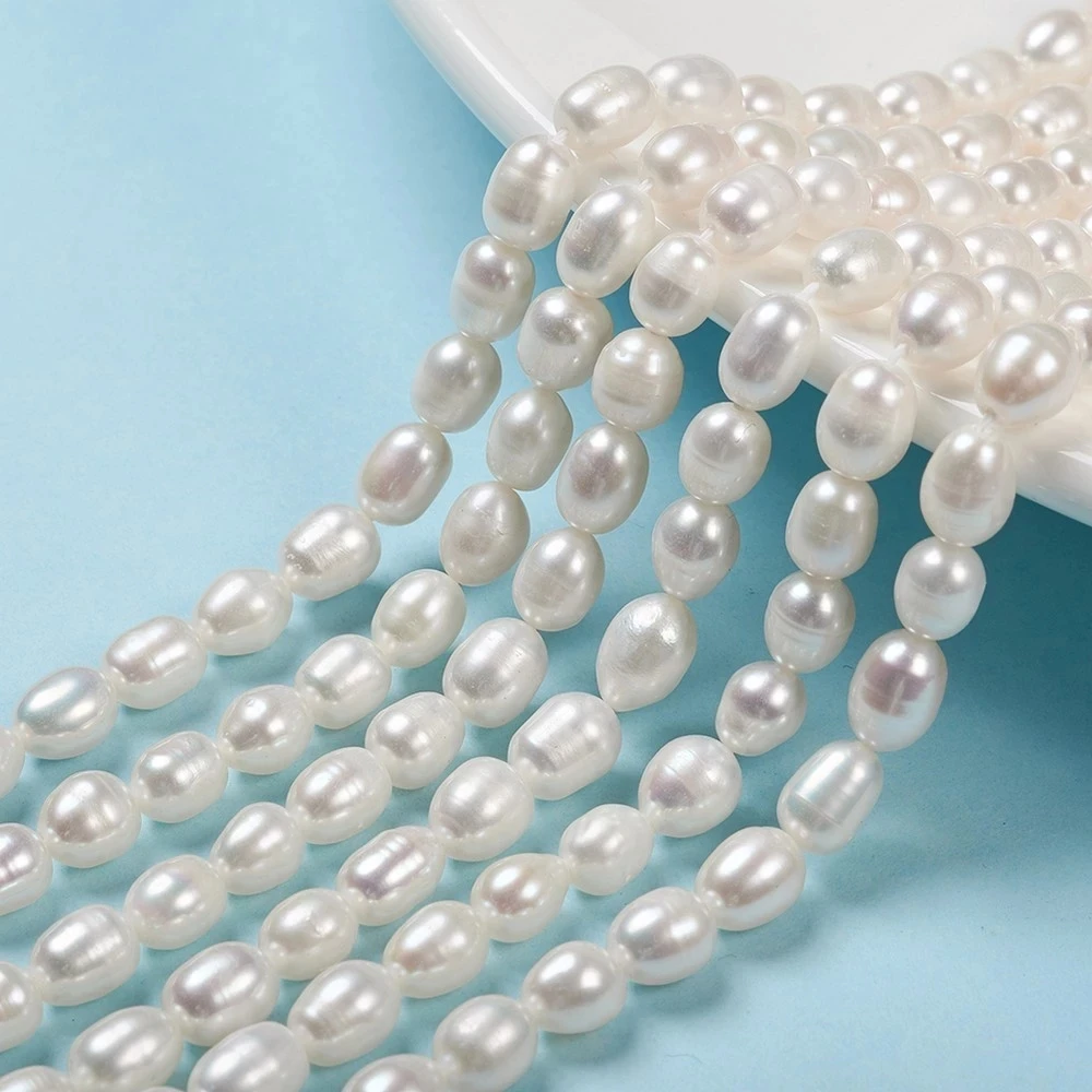 3 Strand Natural Cultured Freshwater Pearl Beads Strands For for jewelry making DIY Bracelet Necklace Decor 49~52pcs/strand
3 Strand Natural Cultured Freshwater Pearl Beads Strands For for jewelry making DIY Bracelet Necklace Decor 49~52pcs/strand