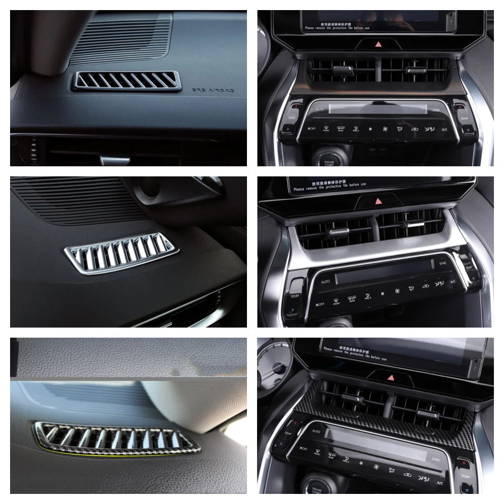 For Toyota Venza Harrier 2021 2022 Accessories LHD Center Air Conditioning Car Side AC Outlet Vent Frame Cover Trim Styling
For Toyota Venza Harrier 2021 2022 Accessories LHD Center Air Conditioning Car Side AC Outlet Vent Frame Cover Trim Styling