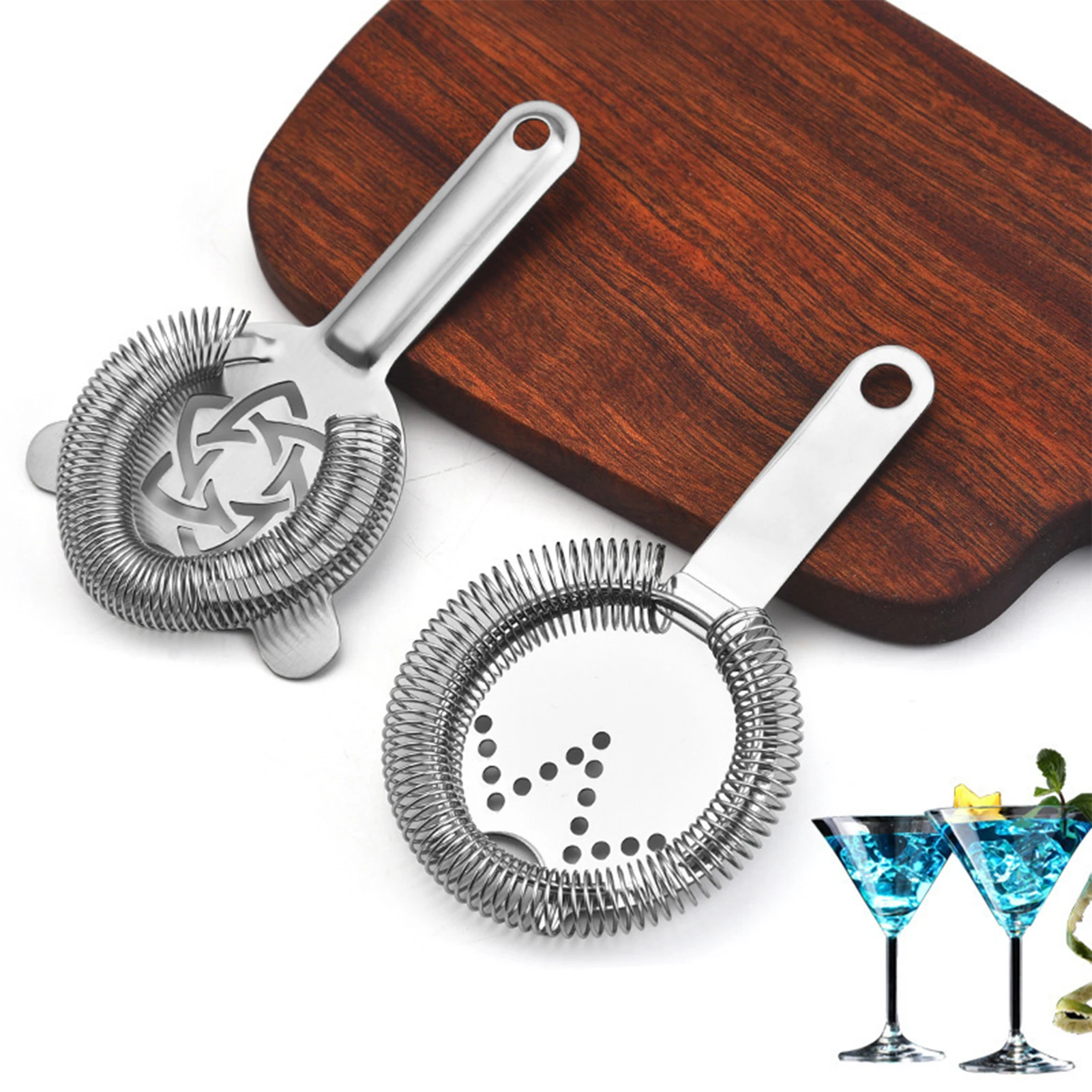 Cocktail Strainer for Drinks Short Handle Mixed Drinks Filter Food Grade Stainless Steel for Home Kitchen Bar
Cocktail Strainer for Drinks Short Handle Mixed Drinks Filter Food Grade Stainless Steel for Home Kitchen Bar