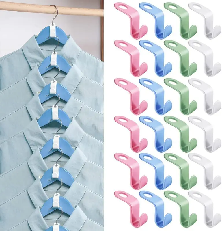 Mini multifunctional hanger connector hook stacking hanger wardrobe extension storage space saving hook hanger
Mini multifunctional hanger connector hook stacking hanger wardrobe extension storage space saving hook hanger