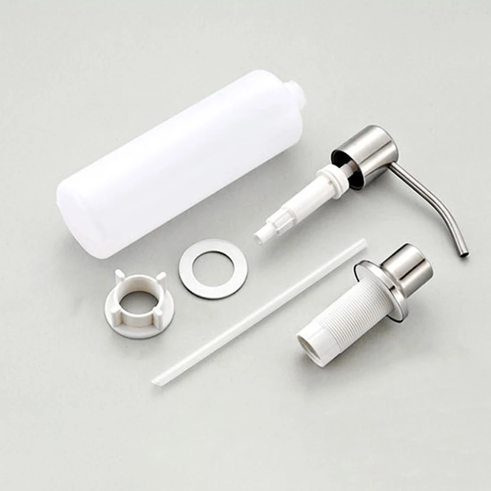 Soap Dispenser Stainless Steel Pump Durable Bottle 350ML Lotion Dish Washing Kitchen Sink Bathroom Built In Home Countertop
Soap Dispenser Stainless Steel Pump Durable Bottle 350ML Lotion Dish Washing Kitchen Sink Bathroom Built In Home Countertop