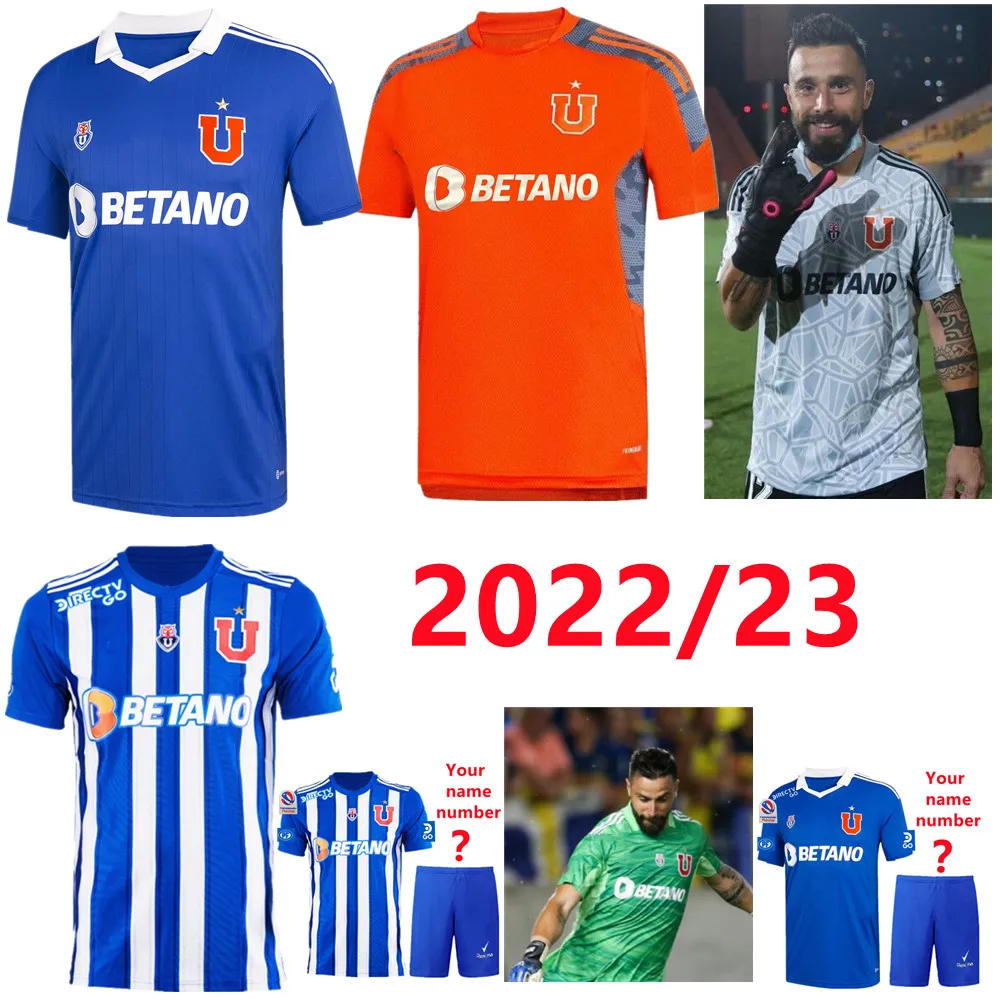 New 22 23 University de Chile Soccer Jersey 2022 2023 home goalkeeper MARCELO Home Away Camiseta Aldult Child Football Shirts
New 22 23 University de Chile Soccer Jersey 2022 2023 home goalkeeper MARCELO Home Away Camiseta Aldult Child Football Shirts