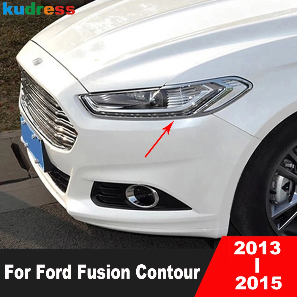 Накладки на переднюю фару для Ford Fusion contour 2013 2014 2015, хромированные автомобильные аксессуары, накладки на передние фары, молдинг, Декоративная полоса
Накладки на переднюю фару для Ford Fusion contour 2013 2014 2015, хромированные автомобильные аксессуары, накладки на передние фары, молдинг, Декоративная полоса