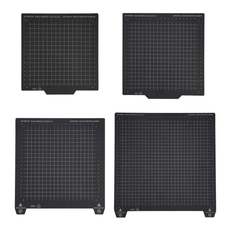Double Sided PEI Sheet Texture & Smooth Surfaces 180 220 235 310mm Spring Steel Plate 3D Printer Parts for Ender3 CR10
Double Sided PEI Sheet Texture & Smooth Surfaces 180 220 235 310mm Spring Steel Plate 3D Printer Parts for Ender3 CR10