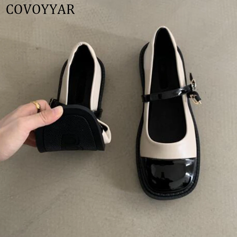 COVOYYAR Mixed Color Oxfords Women Shoes Flat Mary Janes Soft Pu Leather Shoes for Women Lolita Shoes WFS1001
COVOYYAR Mixed Color Oxfords Women Shoes Flat Mary Janes Soft Pu Leather Shoes for Women Lolita Shoes WFS1001