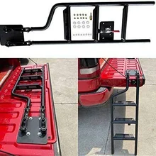 Foldable Pickup Truck Rear Foot Step Tailgate Ladder Fit for Mitsubishi Triton KJ KK KL 2015-2023