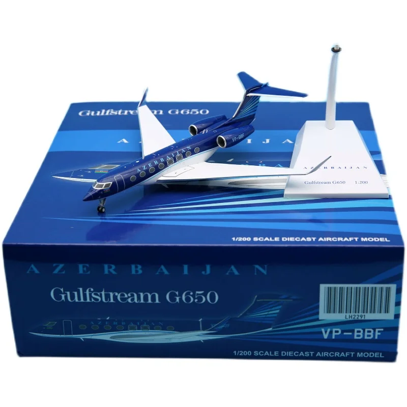 1:200 Scale Guifstream G650 VP-BBF AZERBAIJAN Airplane Aircraft Plane Diecast Alloy Metal Model with Base Landing Gear Toy
1:200 Scale Guifstream G650 VP-BBF AZERBAIJAN Airplane Aircraft Plane Diecast Alloy Metal Model with Base Landing Gear Toy
