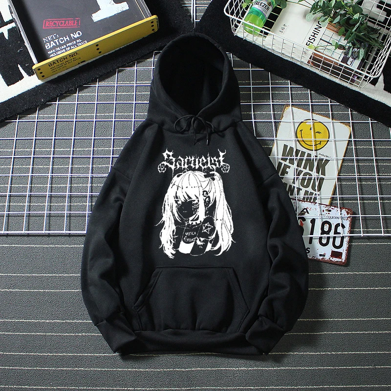 Y2K Men's Women's Vintage Hoodie Sweatshirt Harajuku Anime Girls Print Streetwear Hoodie Fashion Casual Loose Halloween
Y2K Men's Women's Vintage Hoodie Sweatshirt Harajuku Anime Girls Print Streetwear Hoodie Fashion Casual Loose Halloween