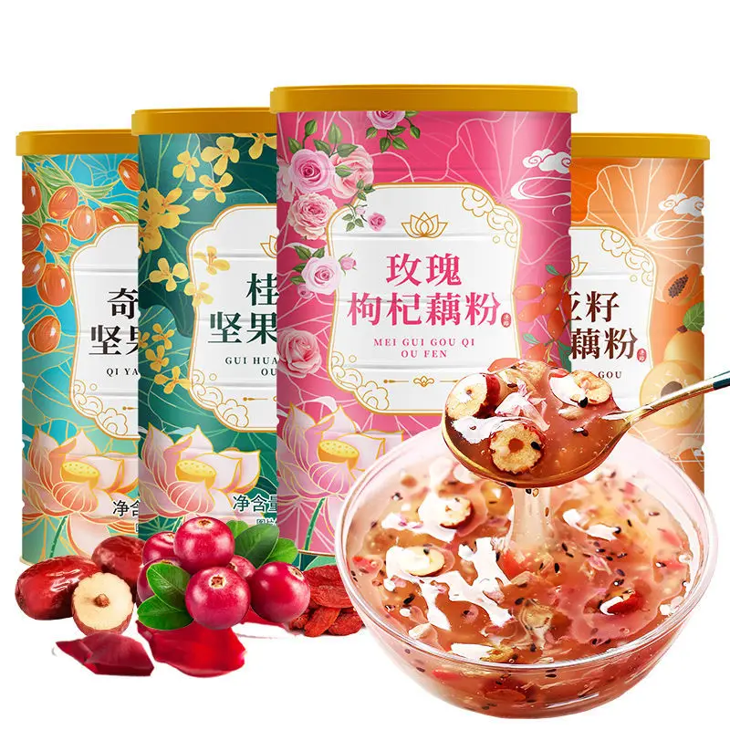 Замена фруктовой муки орехов порошок корня лотоса Osmanthus Kiya, консервированный без чайника
Замена фруктовой муки орехов порошок корня лотоса Osmanthus Kiya, консервированный без чайника