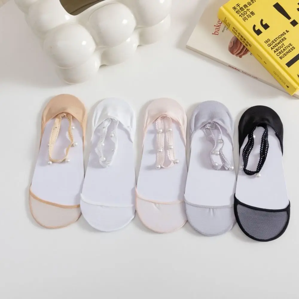 Pearl Anti-Slip For Girls Invisible Shallow Mouth Mesh Socks Lace Boat Socks Female Hosiery Women Socks Ankle Socks
Pearl Anti-Slip For Girls Invisible Shallow Mouth Mesh Socks Lace Boat Socks Female Hosiery Women Socks Ankle Socks