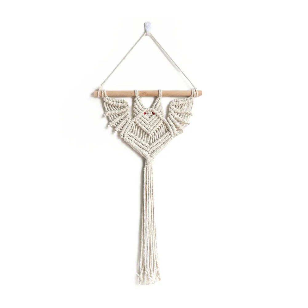 Macrame Tapestry Wall Hanging Cotton Rope Decoration Garden Halloween Hand-woven Handmade Hanger Household Liners
Macrame Tapestry Wall Hanging Cotton Rope Decoration Garden Halloween Hand-woven Handmade Hanger Household Liners