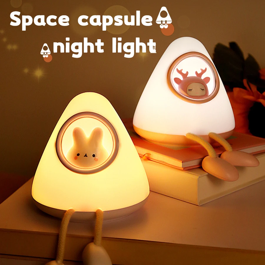 Rechargeable Led Night Light Anniversaire Birthday Decoration Night Lamp for Children Child Nightlight Rabbit Bedroom Table Lamp 
Rechargeable Led Night Light Anniversaire Birthday Decoration Night Lamp for Children Child Nightlight Rabbit Bedroom Table Lamp