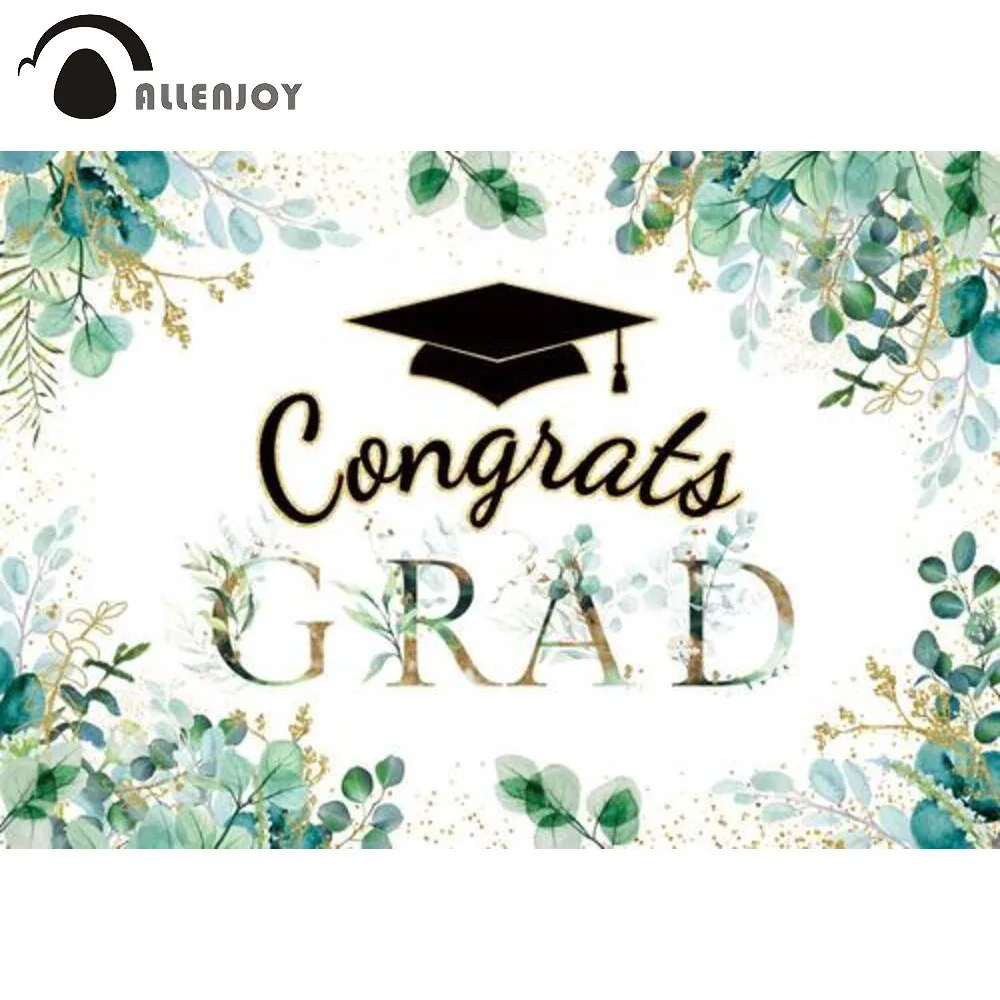 Allenjoy Backdrop Congrats Grad Class of 2022 Background Greenery Graduation Leaves Prom Party Bachelor Cap Photozone Backdrop
Allenjoy Backdrop Congrats Grad Class of 2022 Background Greenery Graduation Leaves Prom Party Bachelor Cap Photozone Backdrop