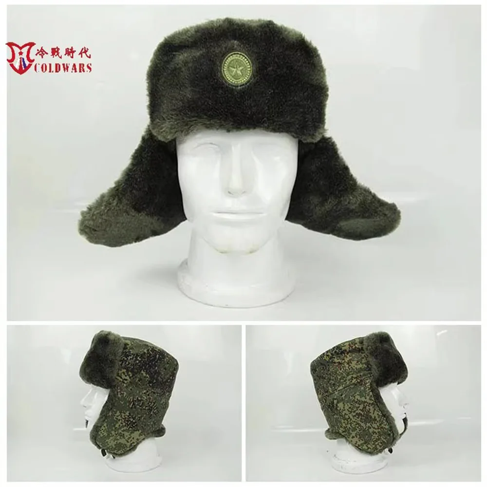 Russian Military Camouflage Winter Hat VKBO Outdoor Hunting Warm P Cotton Ear Protective Hat Russian Soldier Cosplay
Russian Military Camouflage Winter Hat VKBO Outdoor Hunting Warm P Cotton Ear Protective Hat Russian Soldier Cosplay