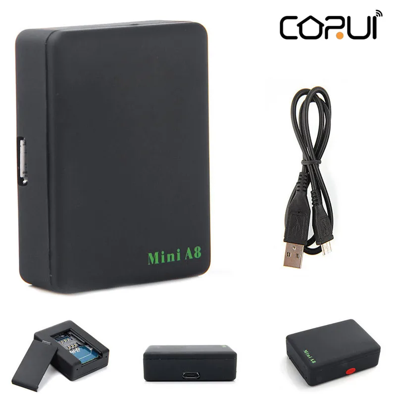 Портативный GPS-Трекер CORUI Smart Mini A8 глобальный локатор транспортное средство