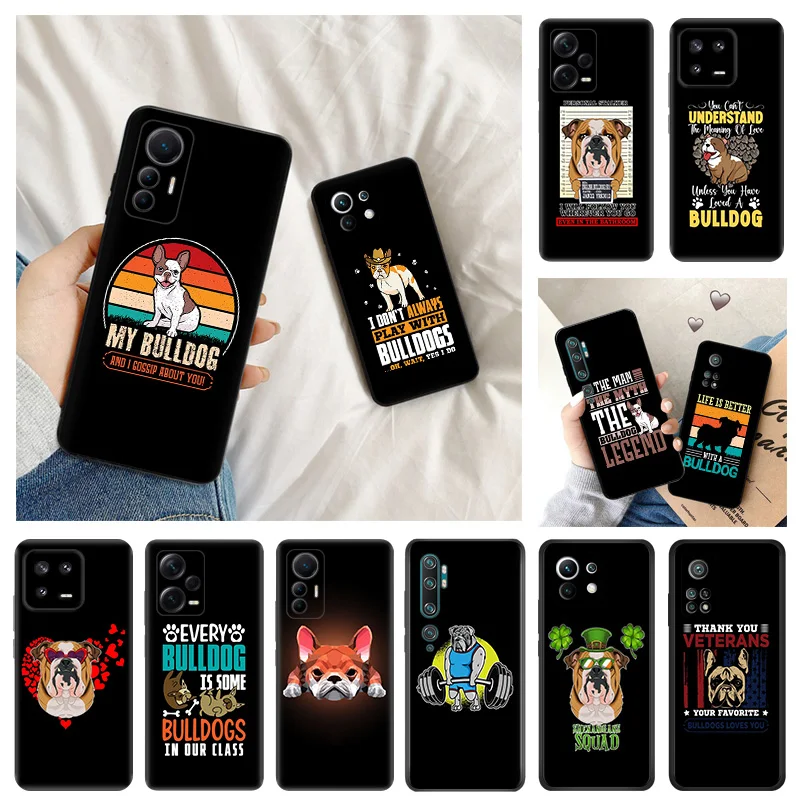 Bulldogs Cute Pug Soft Phone Cases For Redmi A1 10A 10C 11 Prime RedmiNote 12 Pro 11SE 11S 11E 11T 10 Lite 10S Black Matte Cover
Bulldogs Cute Pug Soft Phone Cases For Redmi A1 10A 10C 11 Prime RedmiNote 12 Pro 11SE 11S 11E 11T 10 Lite 10S Black Matte Cover