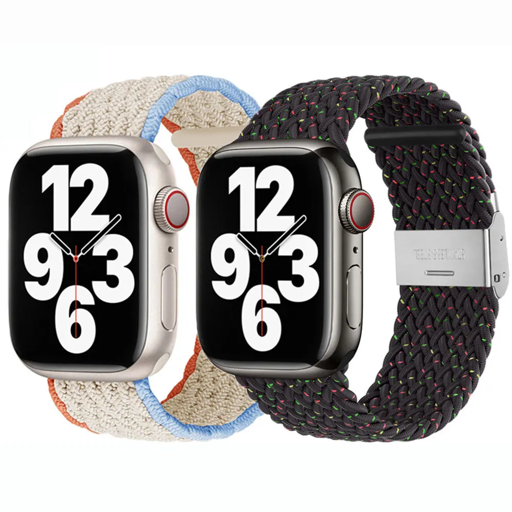 Ремешок нейлоновый для Apple Watch Band, Радужный плетеный браслет для iWatch Series 7 6 5 4 SE 38 мм 42 мм Apple Watch 40 41 мм 44 мм 45 мм
Ремешок нейлоновый для Apple Watch Band, Радужный плетеный браслет для iWatch Series 7 6 5 4 SE 38 мм 42 мм Apple Watch 40 41 мм 44 мм 45 мм
