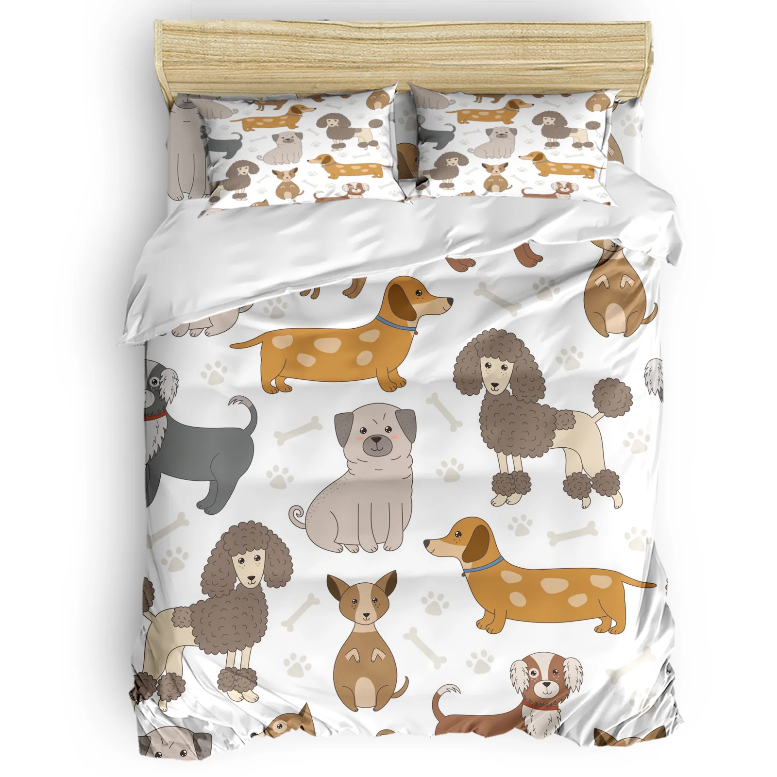 Dog Cartoon Plush Animal Comfortable Household Goods Bedroom Bed Luxury Duvet Cover 2/3/4 Pieces
Dog Cartoon Plush Animal Comfortable Household Goods Bedroom Bed Luxury Duvet Cover 2/3/4 Pieces