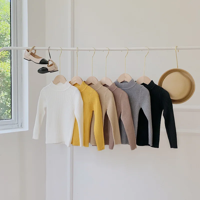 Baby Solid Color Turtleneck Sweater Winter Unisex Baby Girls Boys Fit Long Sleeve Knitted Pullover Autumn All Matched Basic Tops
Baby Solid Color Turtleneck Sweater Winter Unisex Baby Girls Boys Fit Long Sleeve Knitted Pullover Autumn All Matched Basic Tops