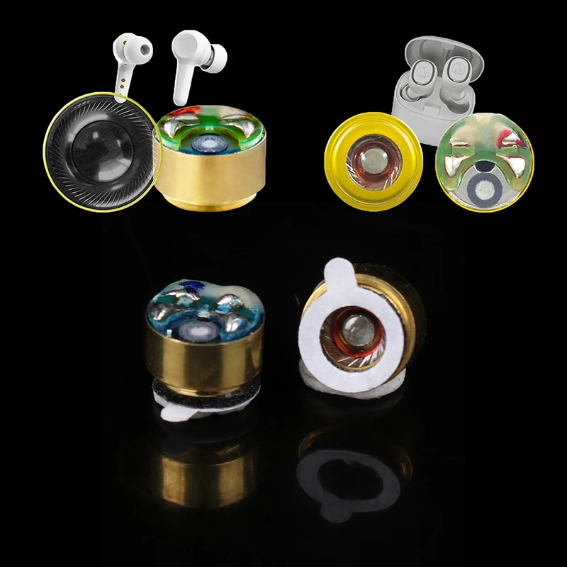 2Pcs 6MM Earphone Replacement Speaker Unit Heavy Bass Earphone Speakers For Bluetooth Earbuds Headphones Repair Parts
2Pcs 6MM Earphone Replacement Speaker Unit Heavy Bass Earphone Speakers For Bluetooth Earbuds Headphones Repair Parts