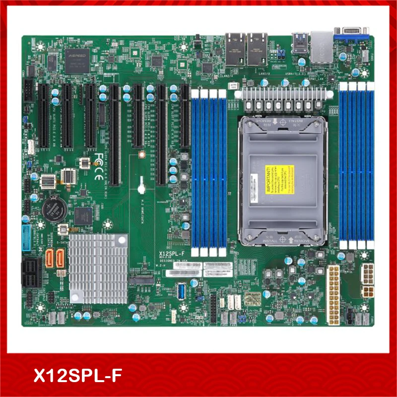 Материнская плата для сервера Supermicro X12SPL-F M.2 PCIE 4,0 ATX SATA * 10 Dual Gigabit Remote Management, полностью протестирована, хорошее качество 
Материнская плата для сервера Supermicro X12SPL-F M.2 PCIE 4,0 ATX SATA * 10 Dual Gigabit Remote Management, полностью протестирована, хорошее качество