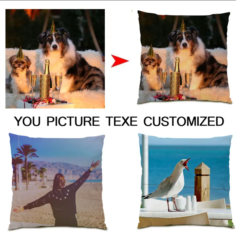 DIY Picture Customize Pillowcases Your Photo Print on Here Velvet Unique Birthday Gifts for Family Logo DIY Cushion Covers E888
DIY Picture Customize Pillowcases Your Photo Print on Here Velvet Unique Birthday Gifts for Family Logo DIY Cushion Covers E888