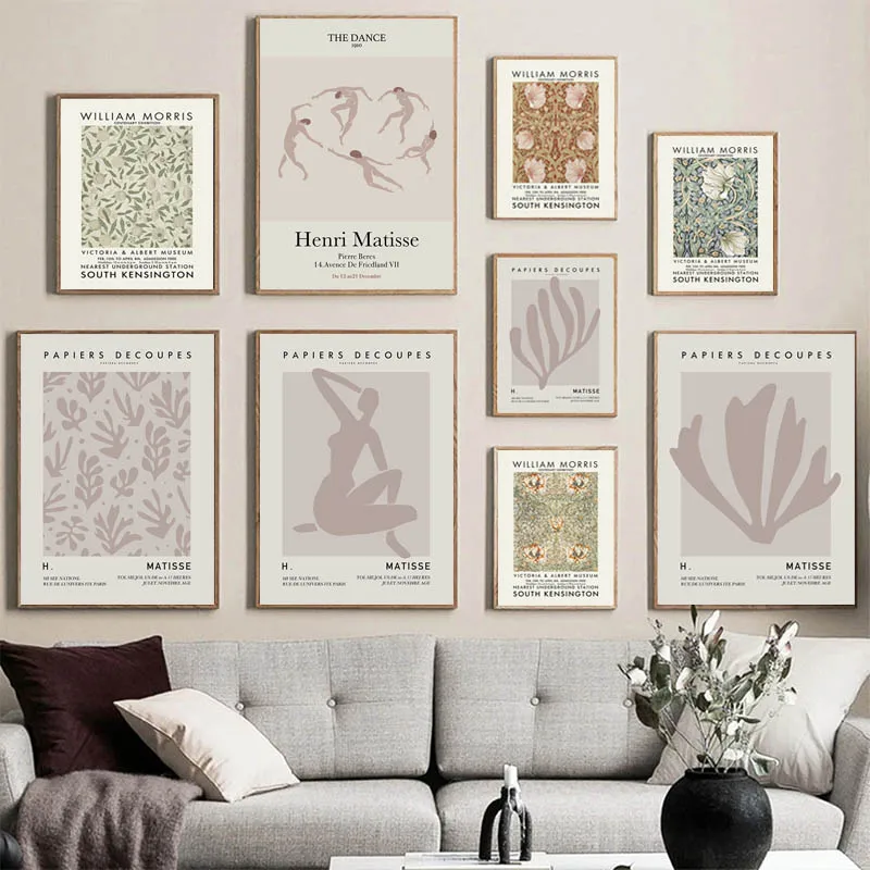 Abstract William Morris Flower Leaf Bird Wall Art Canvas Painting Nordic Posters and Prints Wall Pictures for Living Room Decor
Abstract William Morris Flower Leaf Bird Wall Art Canvas Painting Nordic Posters and Prints Wall Pictures for Living Room Decor