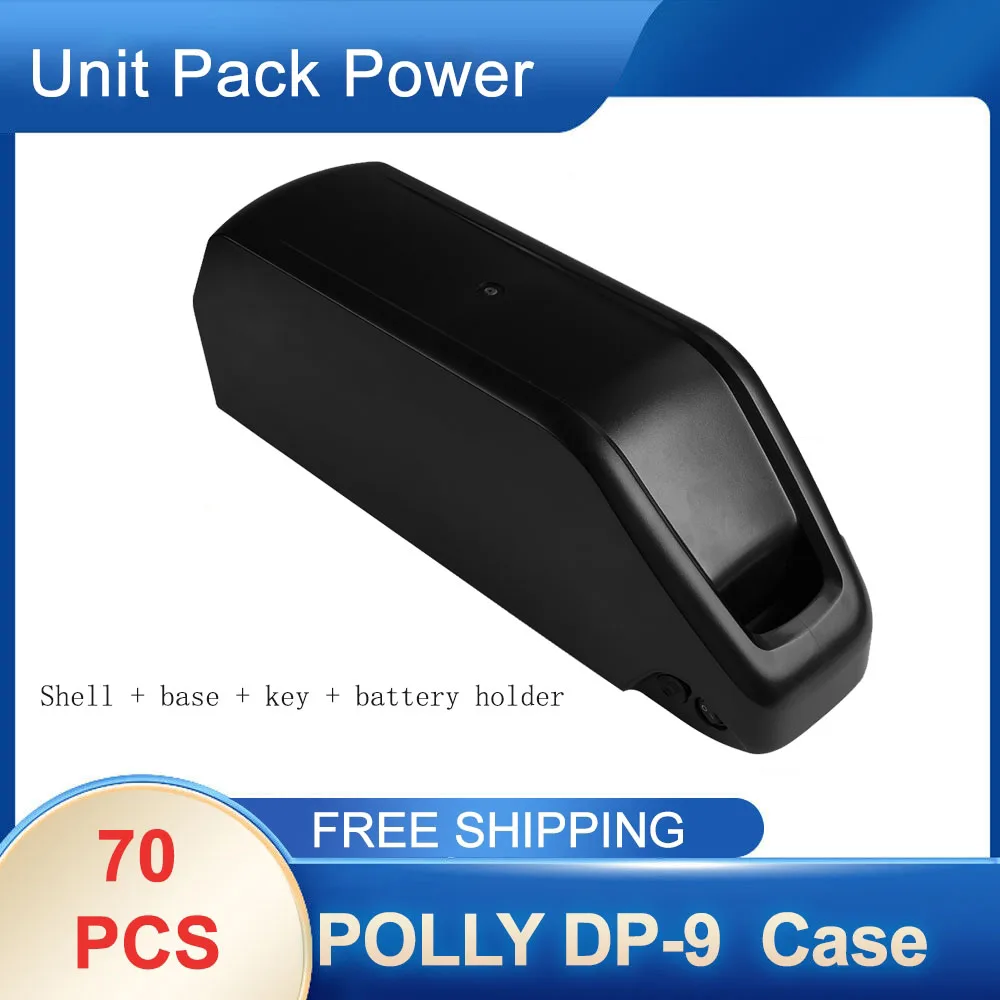 

Polly Battery box Down Tube Battery Case 36V 48V 52V Downtube E-bike Electric bike DP-9 18650 Cells 10S9P 13S7P 14S6P