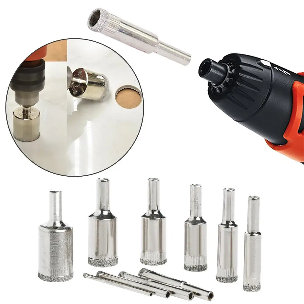 3-20mm 10PCS Diamond Hole Saw Drill Bit Set Glass Ceramic Tile Marble Saw Cutting Tools
3-20mm 10PCS Diamond Hole Saw Drill Bit Set Glass Ceramic Tile Marble Saw Cutting Tools